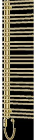 Mexen Neptun elektrický radiátor 1600 x 500 mm, 600 W, zlatý - W101-1600-500-2600-50