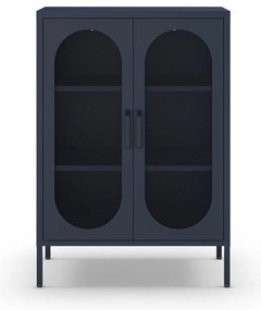 Tmavomodrá skrinka 70x100 cm Diora – Marckeric