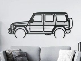 drevko Moderný obraz na stenu Mercedes G63 AMG Rozmer obrazu: 34,5 x 86 cm, Farba dekorácie: Čierna