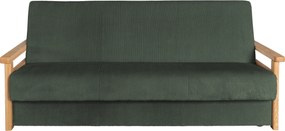 XXXLutz ROZKLADACIA POHOVKA, textil, tmavozelená P & B - Sedačky - 002330001203