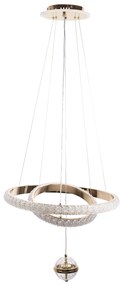 Toolight Toolight, stropné svietidlo 50cm, 160W, 4000K, 5000lm, G143-CP, zlatá, OSW-02613