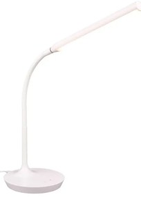 Biela LED stolová lampa (výška 38 cm) Toro – Trio