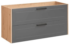 Skrinka pod umývadlo MADERA Grey 854 | 120 cm