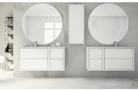 Kúpeľňová skrinka pod umývadlo Baden Haus Bellagio biela matná 35 x 51 x 46 cm