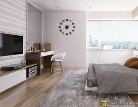 Moderné nástenné hodiny DIGIT