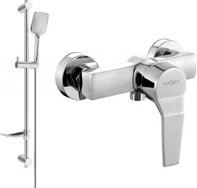Mexen Caro DF62 sprchová batéria so sprchovým setom, chróm - 74664DF62-00