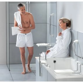 Spirella Oporné držadlo do vane PROF, chróm