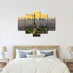Obraz - Panoráma Paríža (150x105 cm)