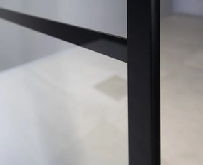 Gelco Gelco, CURE BLACK sprchová zástena 1100 mm, číre sklo, CB110