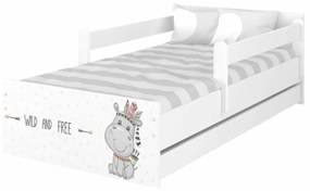 Detská posteľ 200 x 90 cm - Hippo 200x90