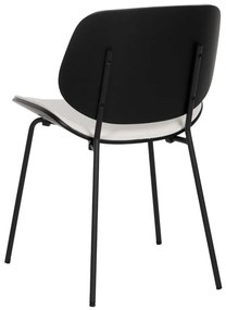 Biele jedálenské stoličky v súprave 2 ks Elio – Ixia