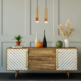 Luster na lanku AURELIA 2xGU10/10W/230V