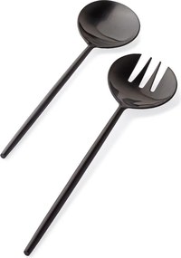 Šalátový príbor 2 ks z nehrdzavejúcej ocele Bronte – Bizzotto