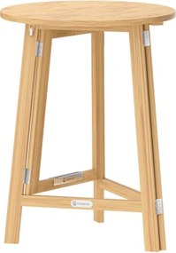 Zahradní skládací stolek Rondel Ø78 cm