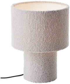 Brilliant - Stolná lampa TEDDY 1xE27/20W/230V sivá