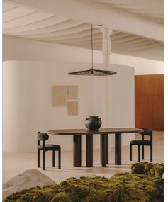 Čierne jedálenské stoličky v súprave 2 ks Nebai – Kave Home