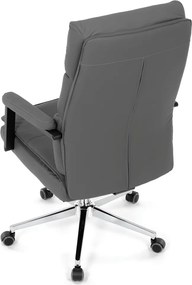 Kancelárska stolička KA-D8104 GREY Farba: Sivá