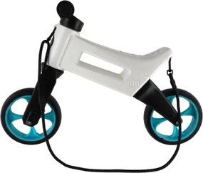 Funny Wheels - Odrážadlo 2v1 RIDER SUPER SPORT biela/čierna/modrá