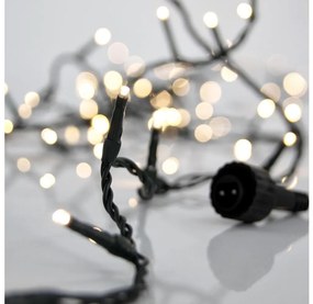 LED vonkajšia vianočná reťaz SNAKE 800xLED 19,1 m IP44 teplá biela