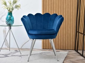 Kreslo Lasair (námornícka + čierna). Vlastná spoľahlivá doprava až k Vám domov. 1110144