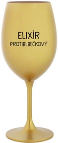 ELIXÍR PROTIBLBEČKOVÝ - zlatý pohár na víno 350 ml