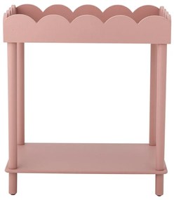 Ružový konzolový stolík z borovicového dreva 40x60 cm Isola – Bloomingville