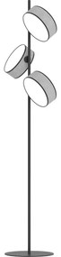 Stojacia lampa DRUMZ 3xE14/10W/230V sivá