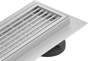 Mexen Flat 360° M33 otočný lineárny odtok 50 cm, inox - 1033050-40