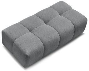 Tmavosivá ženilková podnožka Everest – Bobochic Paris