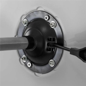 Otočná kancelárska stolička Springos HF0041 - sivá