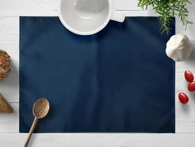 Biante Zamatové prestieranie na stôl Velvet Prémium SVP-029 Námornícka modrá 30x40 cm