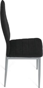 Jedálenská stolička čierna DCL-V5031 BK2