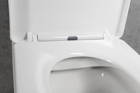 Bruckner Bruckner, LEON WC sedátko, Slim, Soft Close, duroplast, biela, 301.307.4