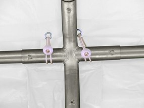 Hawaj Párty stan Ohnivzdorný Premium 6 x 12 m bílá