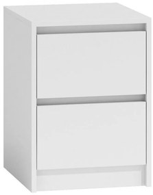 Nočny stolík Karo K2 Biely Mat