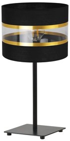 Stolová lampa ELEGANCE, 1x textilné tienidlo (výber zo 6 farieb), (výber z 2 farieb konštrukcie), G, LN