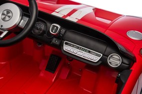 Elektrické autíčko pre deti Ford GT červené
