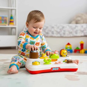 KIK Montessori interaktívna vzdelávacia hračka s vyskakujúcimi zvieratkami