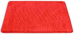 Kúpeľňový koberček Sara Red červený Fale