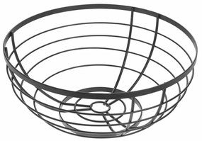 Čierna misa na ovocie iDesign Austin, ø 27,31 cm