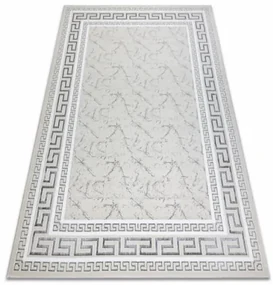Koberec GLOSS 2813 57 Styl, greek - slonia kosť, sivý