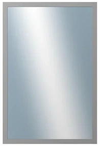 DANTIK - Zrkadlo v rámu, rozmer s rámom 40x60 cm z lišty KASSETTE svetlo šedá (3077)