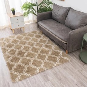 Protišmykový koberec DECOR béžový