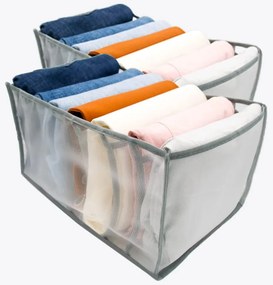 Arte Regal 2. akosť - Organizér do šatne, 9 priehradiek, inšpirované Máriou Kondo 29x44x22