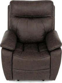 Polohovacie kreslo hnedé TV-4092 BR3