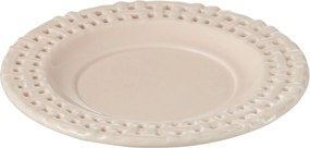 Ružová keramická šálka s tanierikom Hella Pastel Pink - 14*14*9 cm