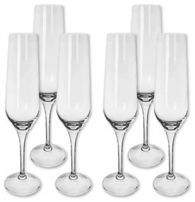Poháre v súprave 6 ks na sekt 195 ml Rebecca – Orion