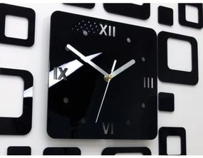 Sammer Luxusné hodiny RÍM - obrazový štýl RomanBlack
