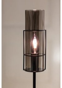 Markslöjd 108560 - Stolná lampa TORCIA 1xE14/40W/230V 65 cm čierna