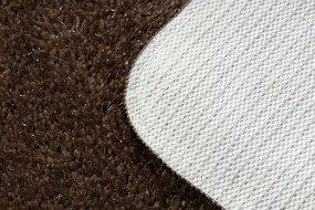 Sada kúpeľňových koberčekov SYNERGY glamour / lurex, hnedá